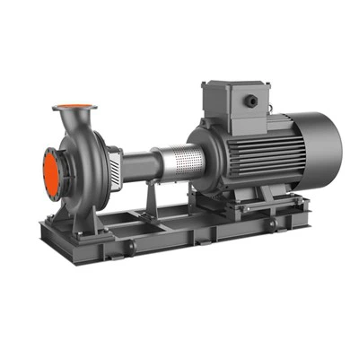 Pompe centrifuge horizontale à aspiration unique-à un étage-